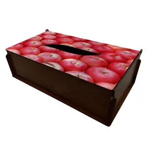جعبه دستمال کاغذی آی تمر مدل سیب کد 137