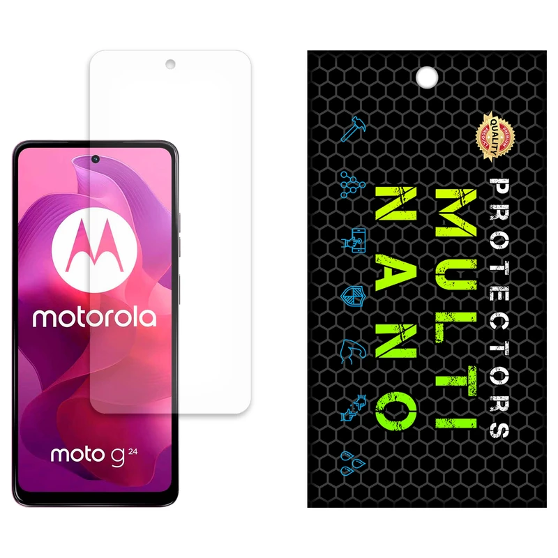 محافظ صفحه نمایش مات مولتی نانو مدل X-S1M مناسب برای گوشی موبایل موتورولا Moto G24