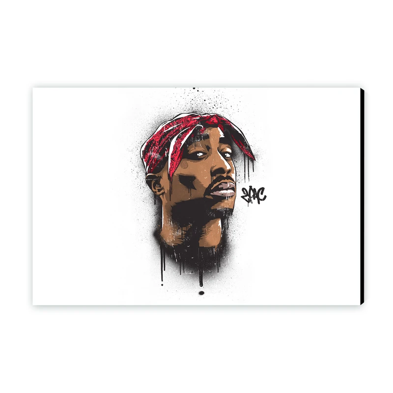 تابلو شاسی عرش مدل موسیقی توپاک 2pac کد As2762