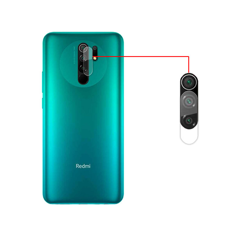 محافظ لنز دوربین مدل bt-03 مناسب برای گوشی موبایل شیائومی Redmi 9