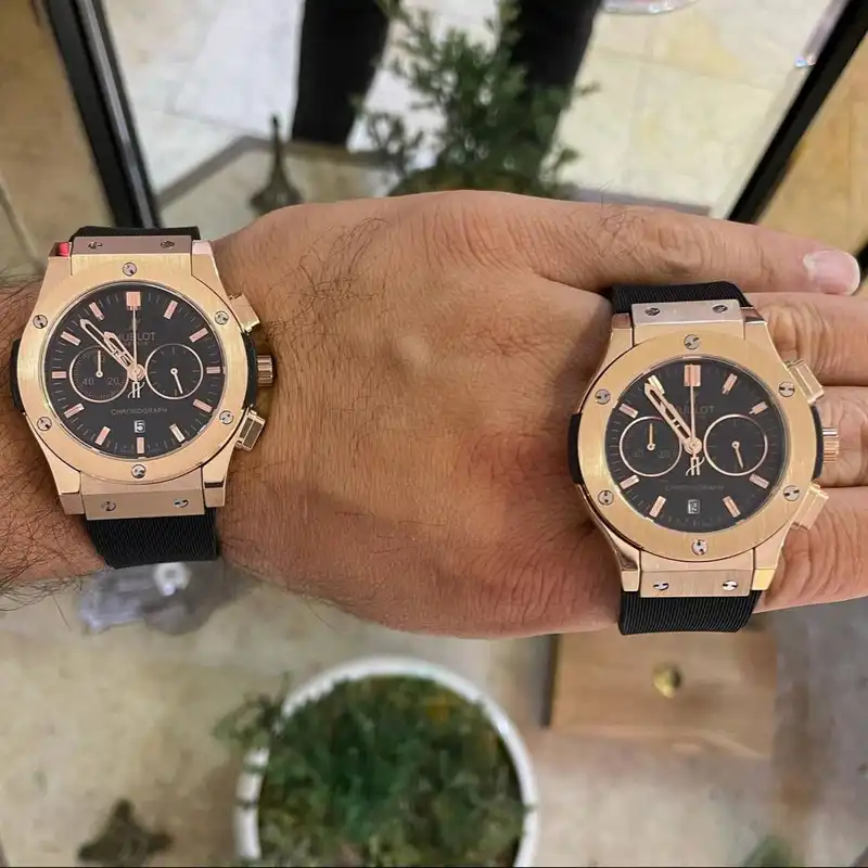 ست ساعت مچی عقربه ای زنانه و مردانه مدل 0529