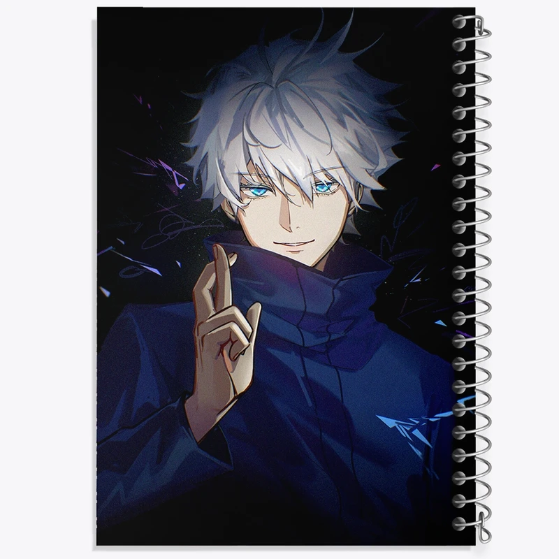 دفتر نت موسیقی 50 برگ خندالو مدل گوجو ساتورو انیمه جوجوتسو کایزن کد F748