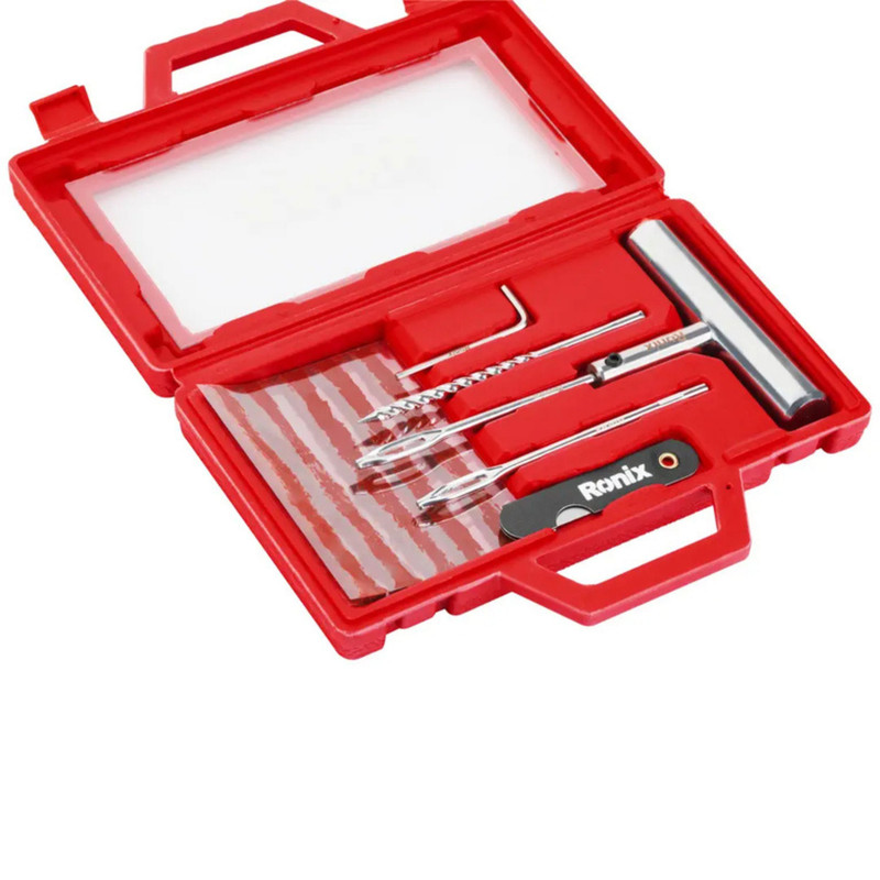 کیت پنچرگیری لاستیک خودرو رونیکس مدل RH-9179 مجموعه 6 عددی