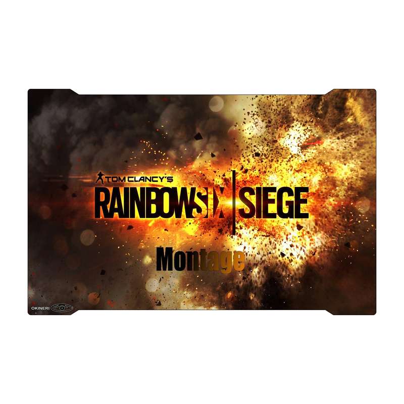 ماوس پد مخصوص بازی اوکینری مدل MPB00794 طرح  بازی رینبو سیکس