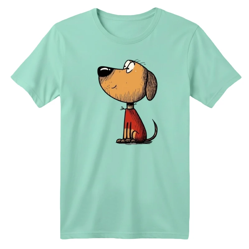 تی شرت آستین کوتاه بچگانه مدل سگ کوچولو