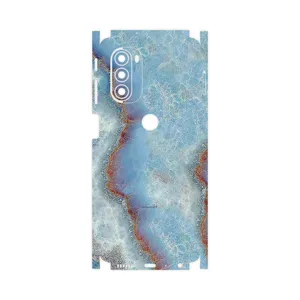 MAHOOT Blue_Ocean_Marble-FullSkin Cover Sticker for Motorola Moto G51 5G