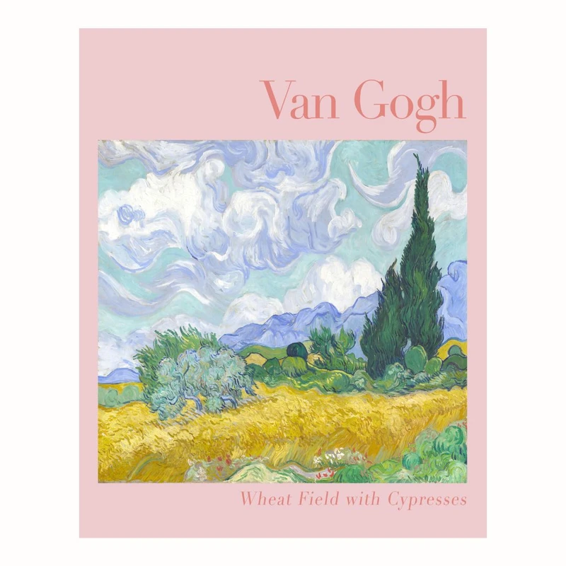 پوستر مدل مزرعه گندم با سروها