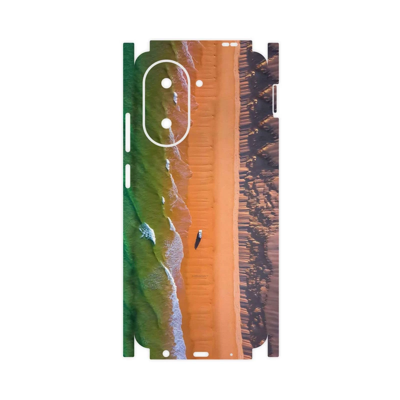 برچسب پوششی ماهوت مدل Beach and Green Sea-FullSkin مناسب برای گوشی موبایل شیائومی Poco C71