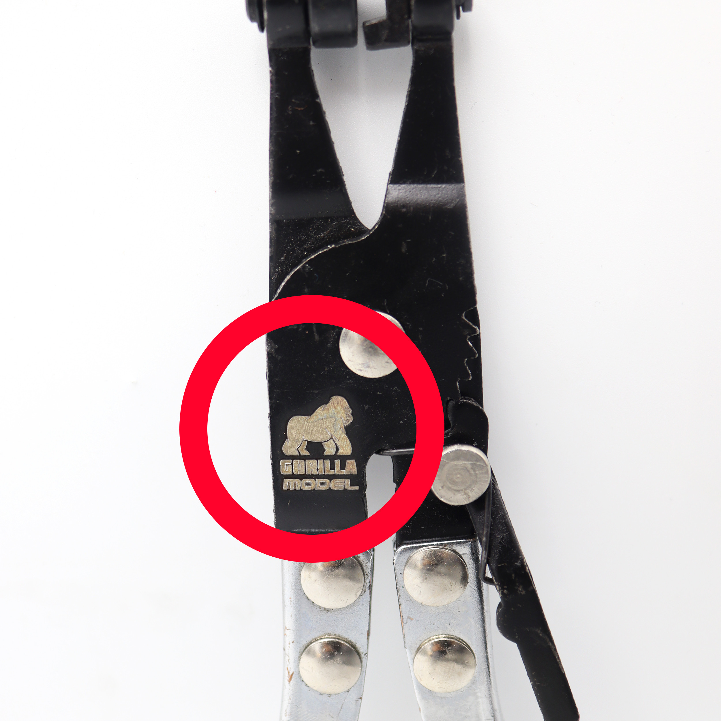 انبر بست شلنگ رادیاتور مدل گوریلا کد YP-SADEH-22CM سایز 8.5 اینچ