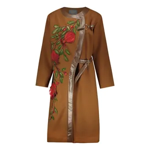 پالتو زنانه گره استایل مدل ناردونه 