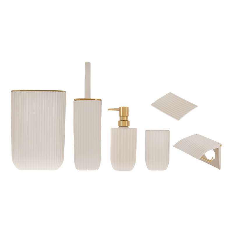 ست سرویس بهداشتی 6 تکه همارا مدل ست سطل وفرچه هومارا ست سرویس بهداشتی 6 تکه همارا مدل ست سطل وفرچه هومارا