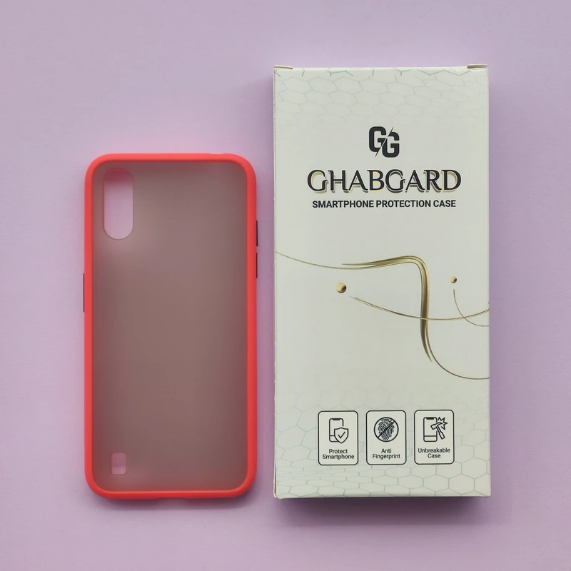 کاور قاب گارد مدل دور ژله ای ساده مناسب برای گوشی موبایل سامسونگ Galaxy AO1/ M01