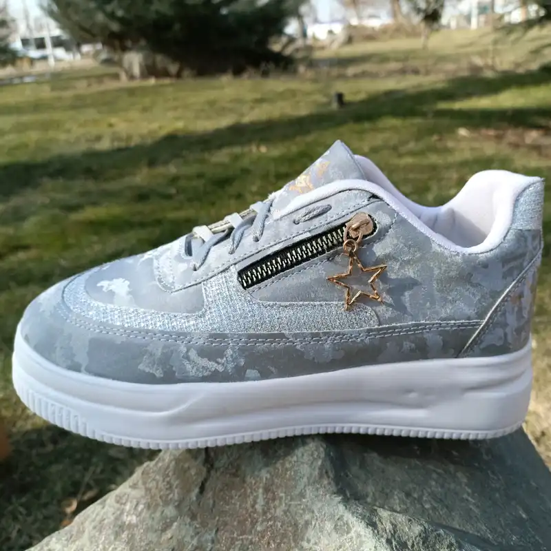 کفش روزمره زنانه مدل محیا کد t.a.j رنگ طوسی