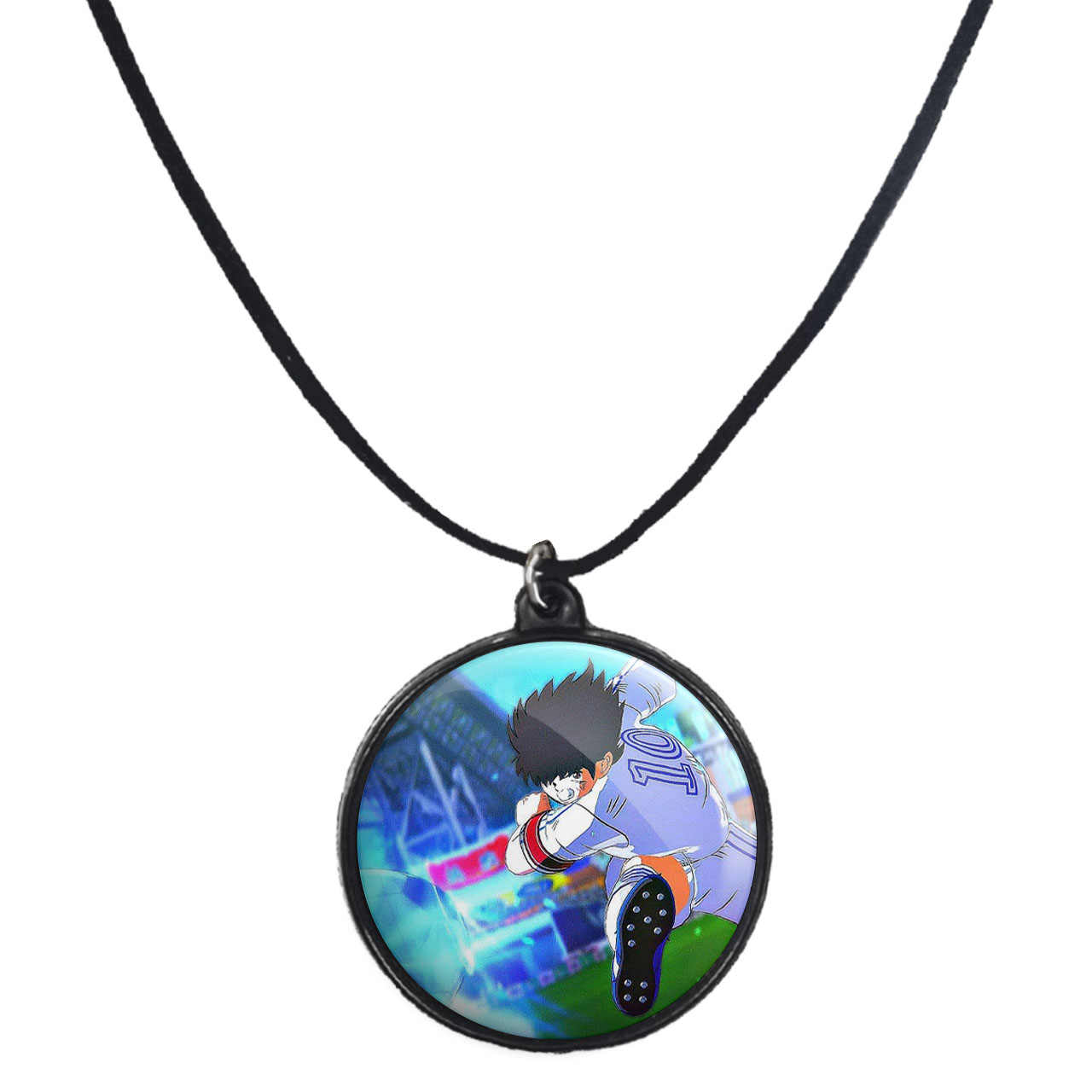 گردنبند پرمانه طرح فوتبالیست ها کد pmb.22345 مدل دو طرفه