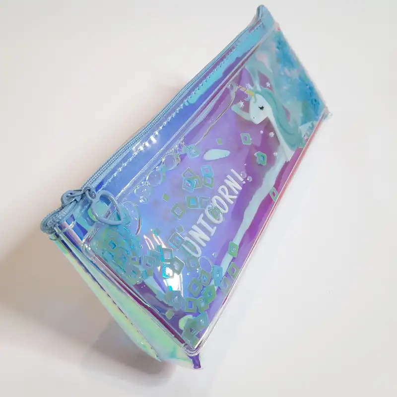 جامدادی طرح یونیکورن مدل آکواریوم کد Unicorn-BLU