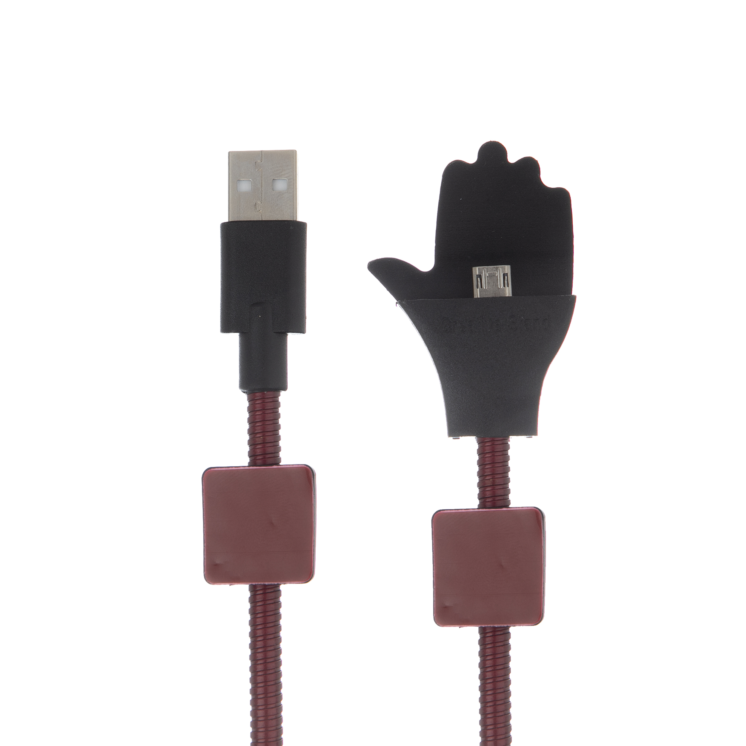 کابل تبدیل USB به microUSB مدل BJ-01 طول 0.55 متر