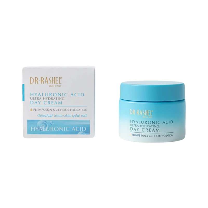 کرم مرطوب‌کننده دست و صورت دکتر راشل مدل هیالورونیک اسید مناسب برای انواع پوست حجم 60 میلی‌لیتر