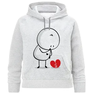 هودی دخترانه مدل ادمک و قلب F991