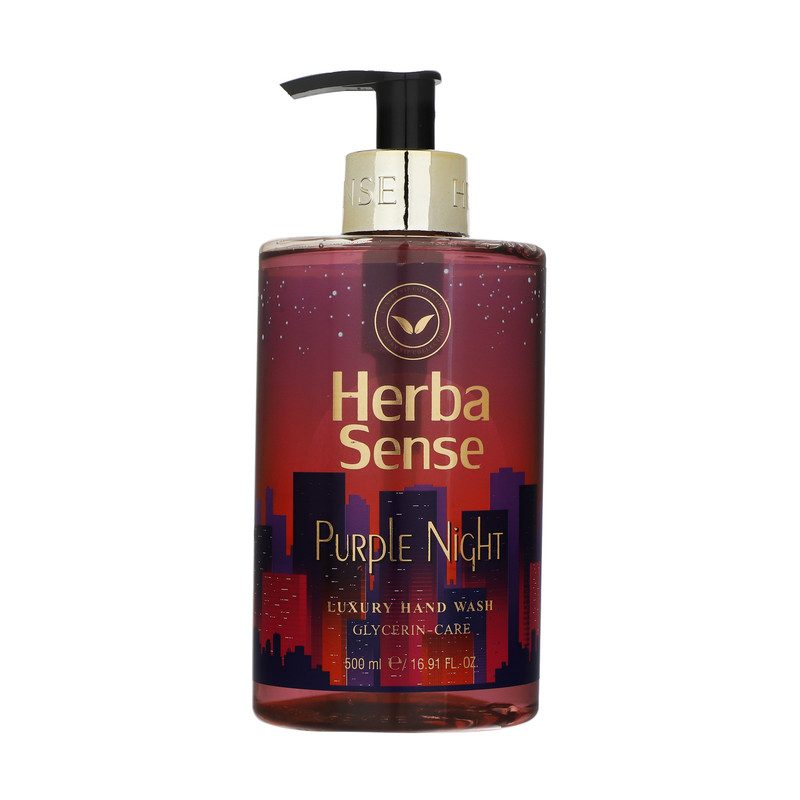 مایع دستشویی آردن هرباسنس مدل Purple Night حجم 500 میلی لیتر 