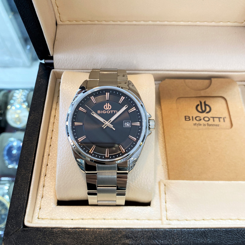 ساعت مچی عقربهای مردانه بیگوتی مدل BG.1.10471-2 ساعت مچی عقربهای مردانه بیگوتی مدل BG.1.10471-2