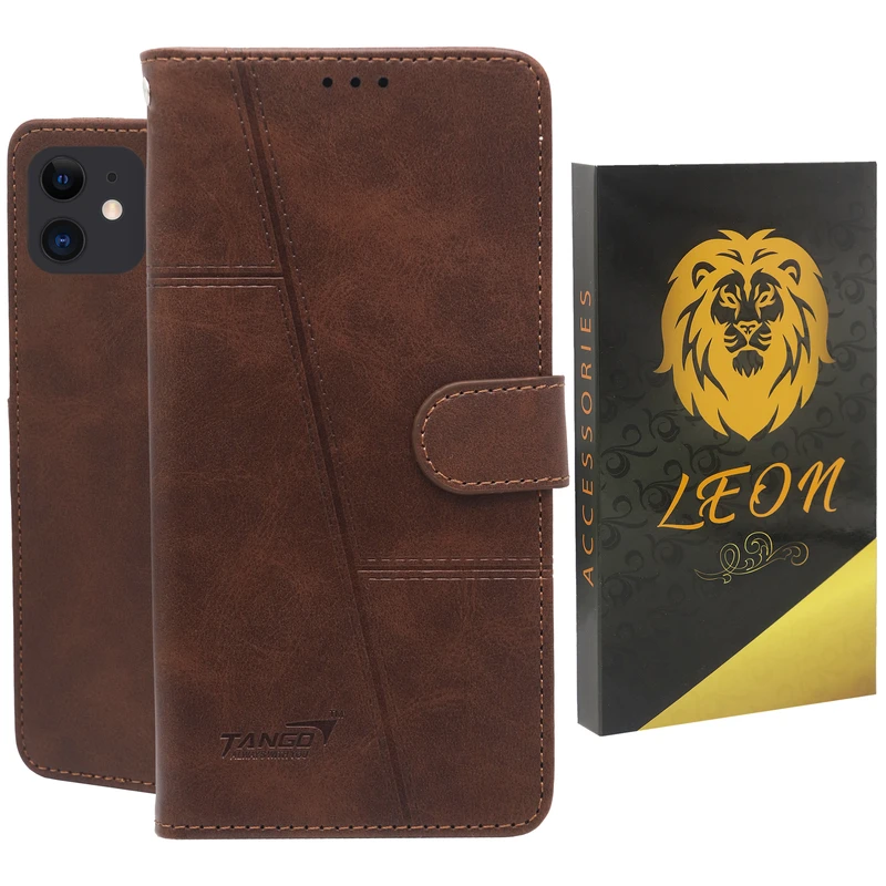 کیف کلاسوری لئون مدل Tango مناسب برای گوشی موبایل اپل iPhone 11