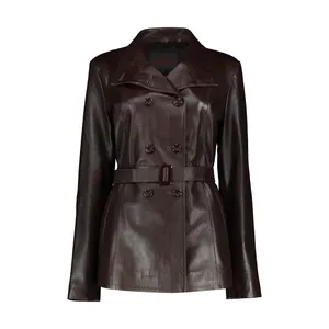 کت چرم زنانه شیفر مدل 2W13-2