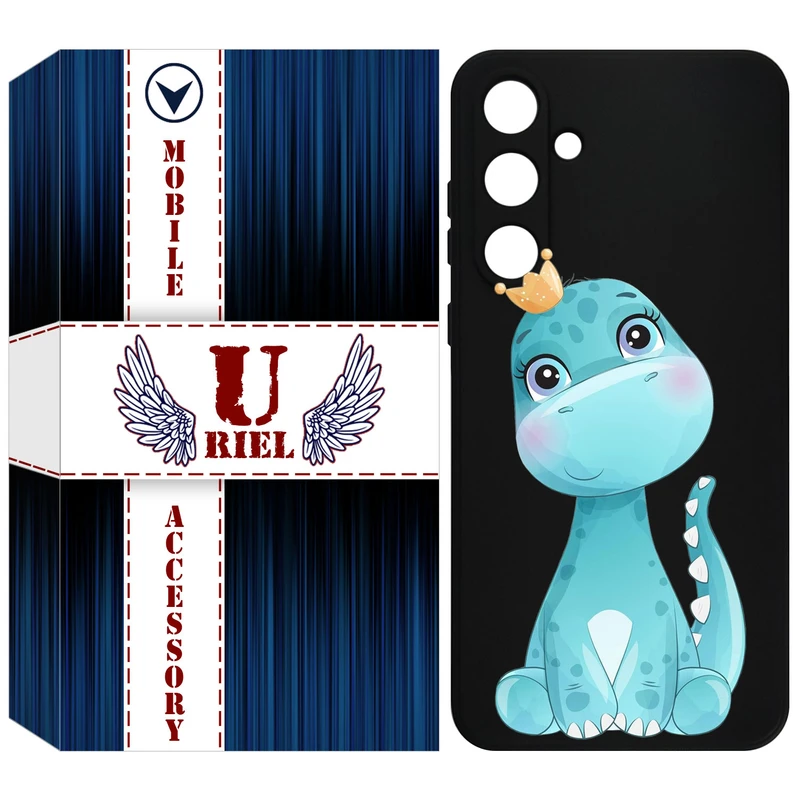 کاور یوریل مدل KSH کد 60 طرح دایناسور مناسب برای گوشی موبایل سامسونگ Galaxy A35