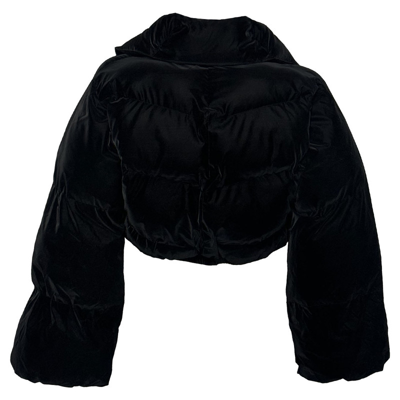 کاپشن زنانه کد 6094 رنگ مشکی