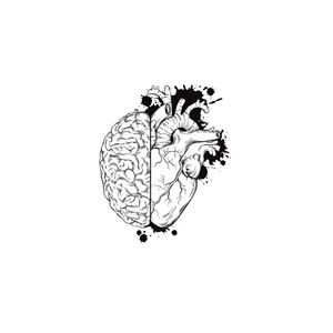 نقد و بررسی استیکر لپ تاپ طرح مغز و قلب توسط خریداران