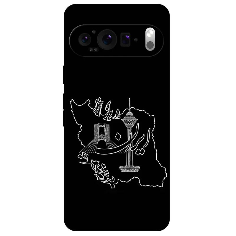 کاور مگافون طرح ایران مدل 1870 مناسب برای گوشی موبایل گوگل Pixel 9 Pro