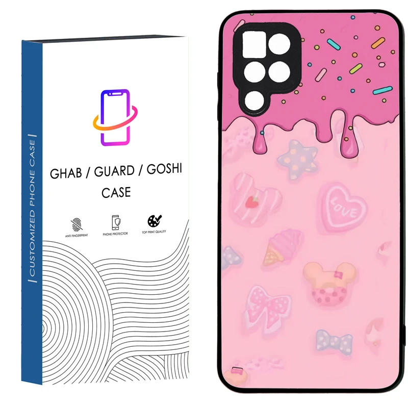 کاور قاب گارد گوشی طرح دخترانه کد  44- TPU مناسب برای گوشی موبایل سامسونگ Galaxy A12