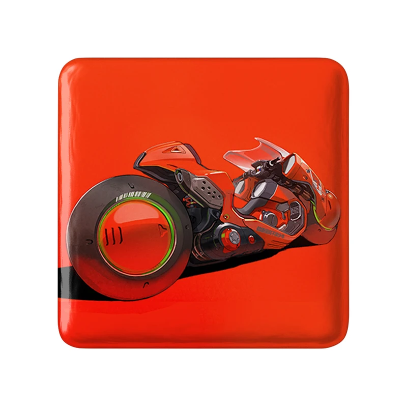 مگنت خندالو طرح انیمه آکیرا (Akira) مدل مربعی کد 33340