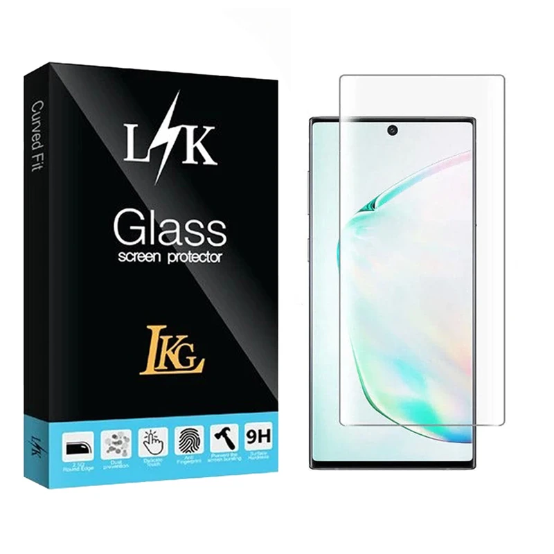 محافظ صفحه نمایش ال کا جی مدل UV مناسب برای گوشی موبایل سامسونگ Galaxy S22 Ultra 5G