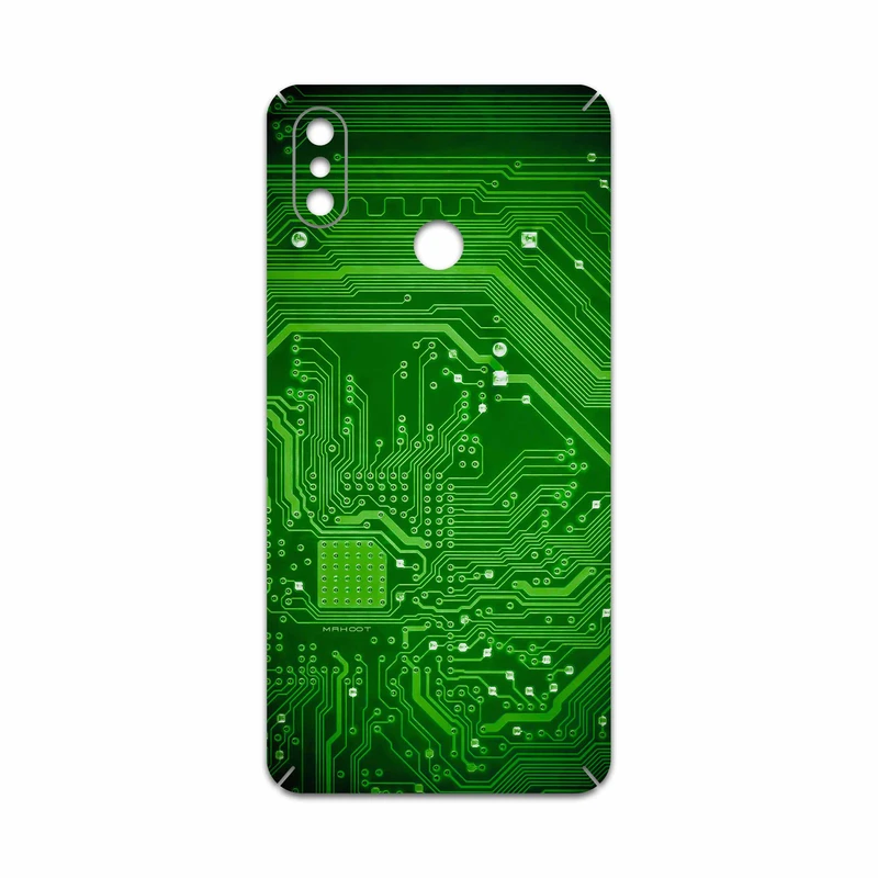 برچسب پوششی ماهوت مدل Green Printed Circuit Board مناسب برای گوشی موبایل شیائومی Mi Max 3