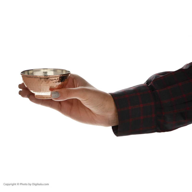 عکس شماره 7 : پیاله مسی مس زنجان مدل xz-001