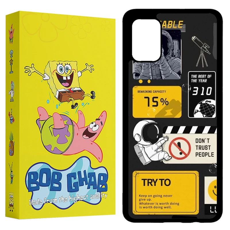 کاور باب قاب طرح فضانورد مدل BCPA51 مناسب برای گوشی موبایل سامسونگ Galaxy A51 4G / 5G