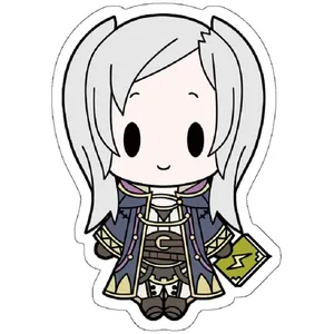 استیکر لپ تاپ مدل Female MC Chibi