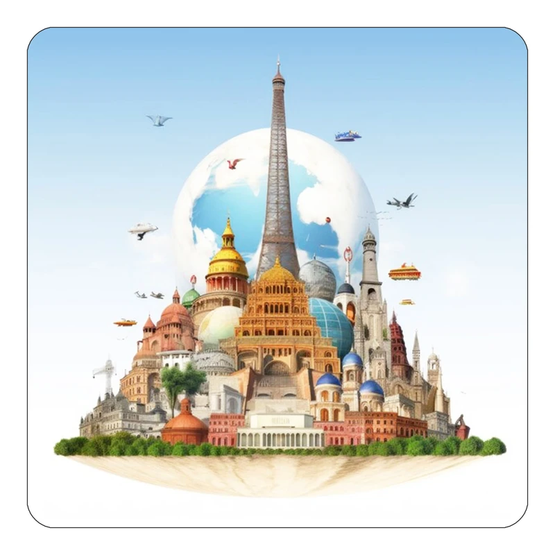 مگنت کاکتی طرح پاریس Paris مدل mp56508