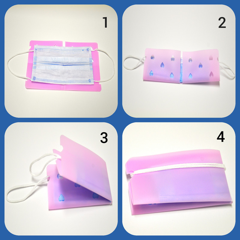 کاور نگهدارنده ماسک تنفسی مدل h1 بسته 5 عددی