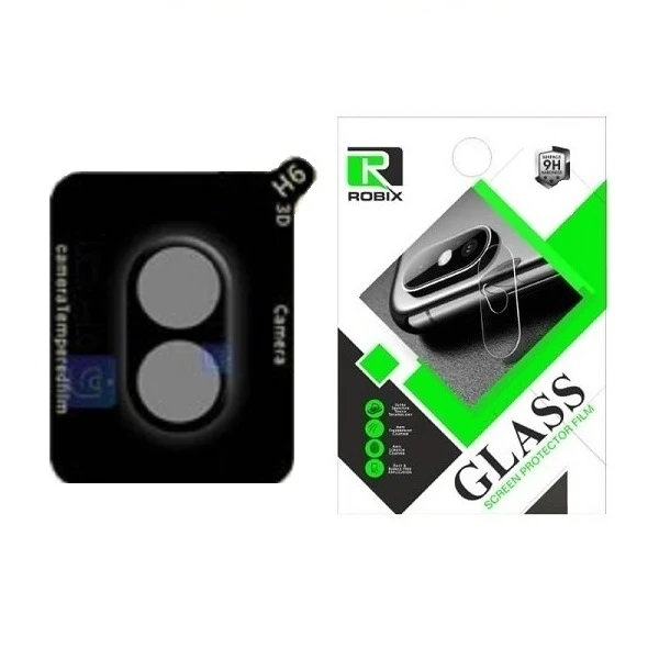 محافظ لنز دوربین شیشه ای روبیکس مدل 3D سه بعدی مناسب برای گوشی موبایل سامسونگ Galaxy Z Filip 4