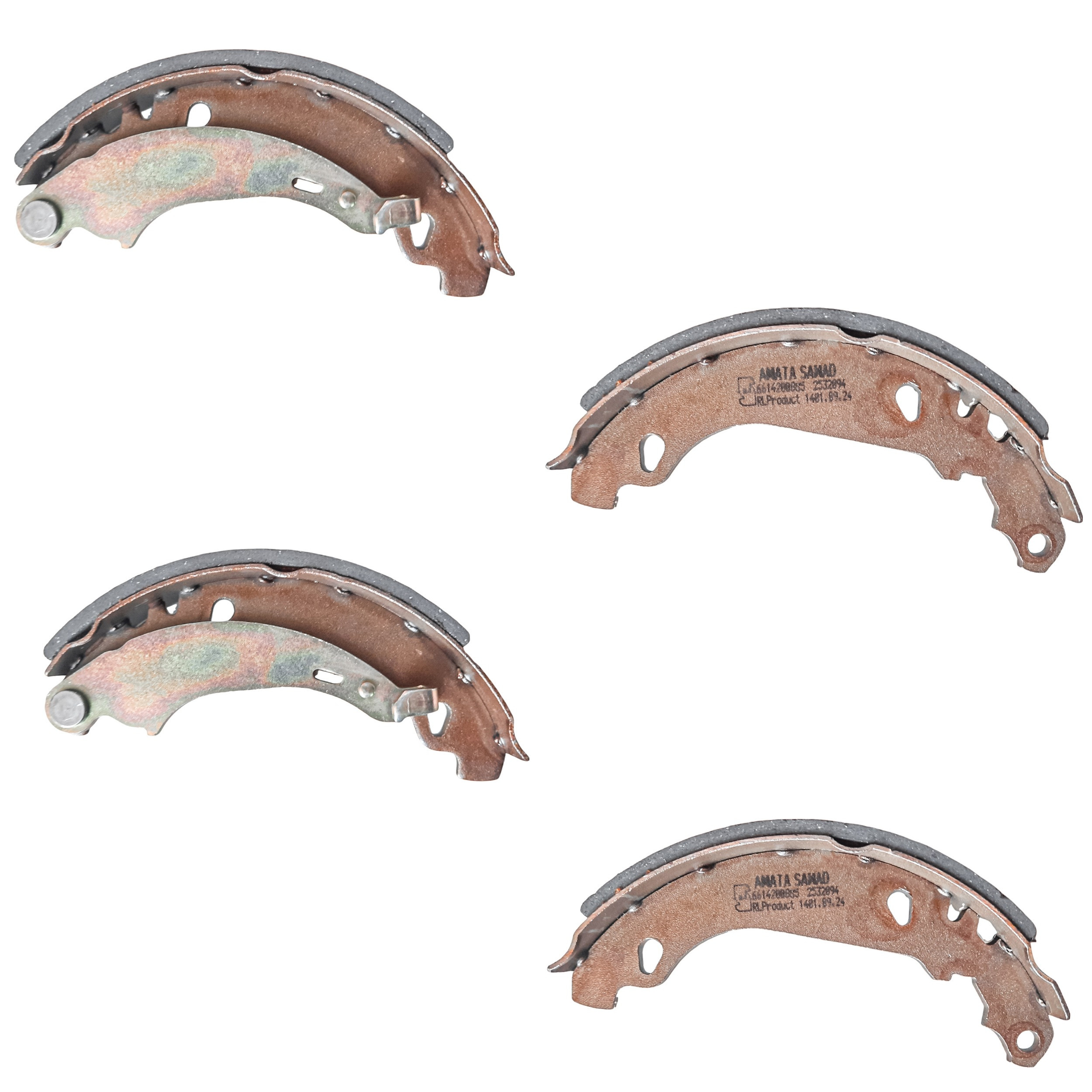 لنت ترمز عقب آماتا صمد کد 6261507048 مناسب برای پژو 206 تیپ 2