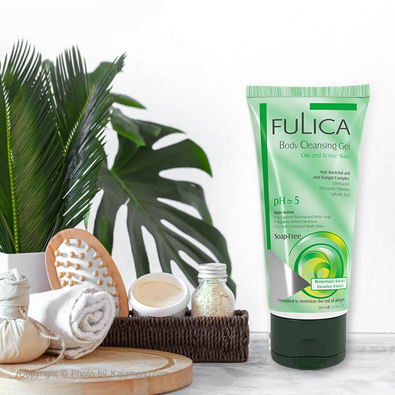 شامپو بدن فولیکا مدل Triple Action مناسب پوست های چرب حجم 200 میلی لیتر