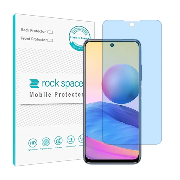 محافظ صفحه نمایش ضداشعه آبی راک اسپیس مدل HyBLU مناسب برای گوشی موبایل شیائومیRedmi 20X 