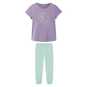 ست تی شرت و شلوار دخترانه پپا پیگ مدل AT300