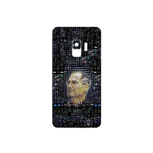 MAHOOT Collage of Steve Jobs 2 Cover Sticker for Samsung Galaxy S9