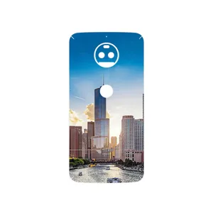 MAHOOT City of Chicago Cover Sticker for Motorola Moto G5S Plus