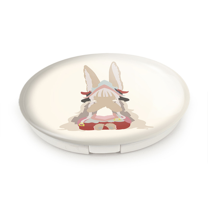 آینه جیبی خندالو طرح ناناچی انیمه ساخته شده در پرتگاه Made in Abyss مدل تاشو کد 22127