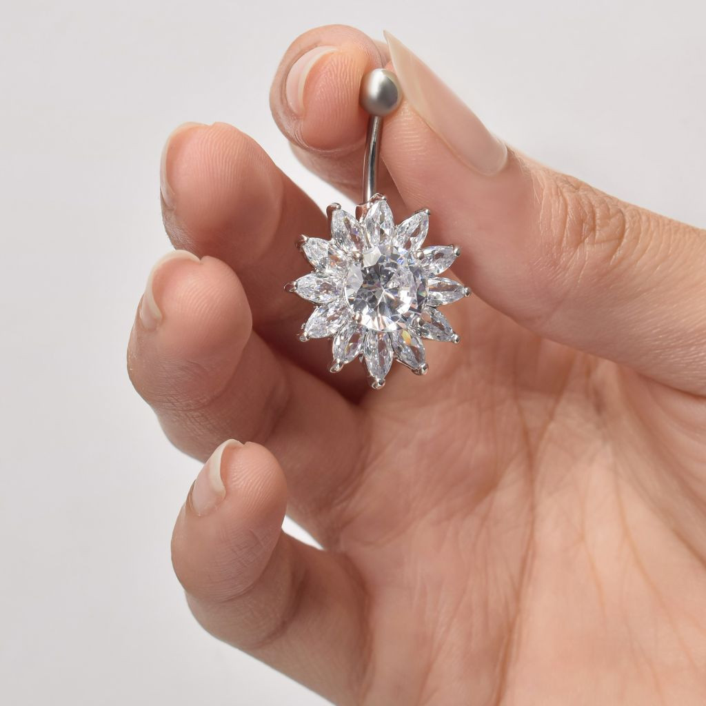 پیرسینگ ناف زنانه پایتخت مدل PS387_A2