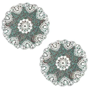 ست 2 تکه رومیزی ترمه مدل رضوی کد SZ30