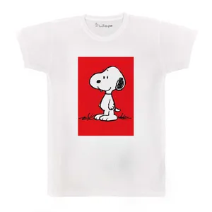 تی شرت بچگانه پرمانه طرح اسنوپی کد pmt.3675